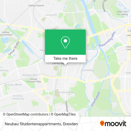 Карта Neubau Studentenappartments