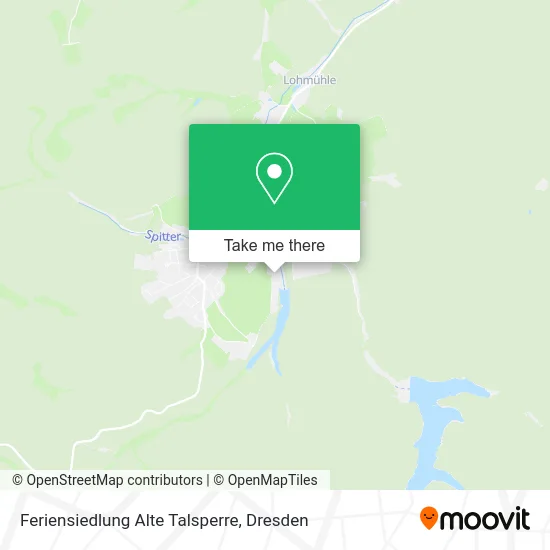 Карта Feriensiedlung Alte Talsperre