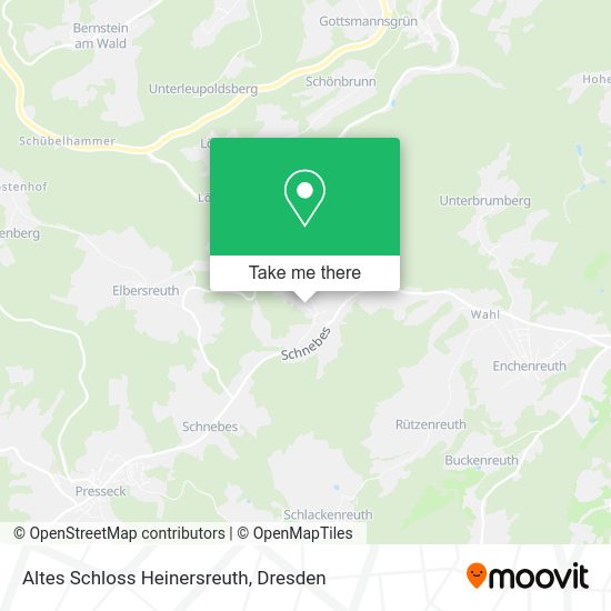 Карта Altes Schloss Heinersreuth