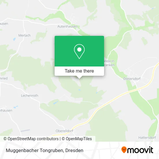 Карта Muggenbacher Tongruben