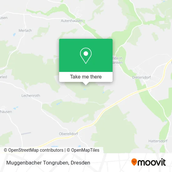 Карта Muggenbacher Tongruben