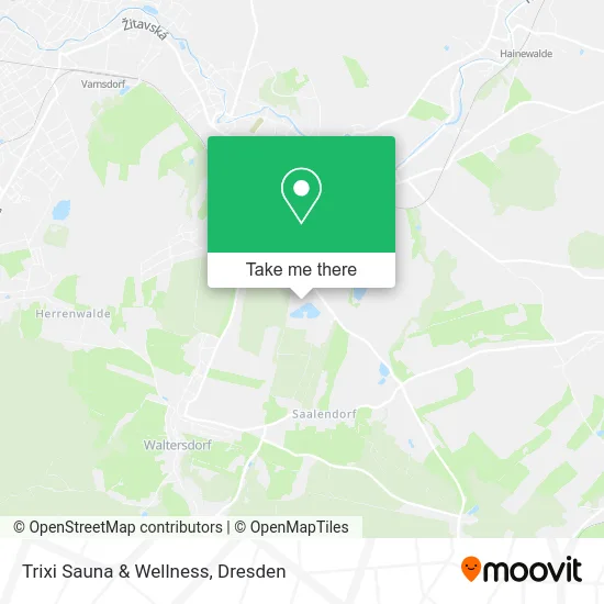 Карта Trixi Sauna & Wellness