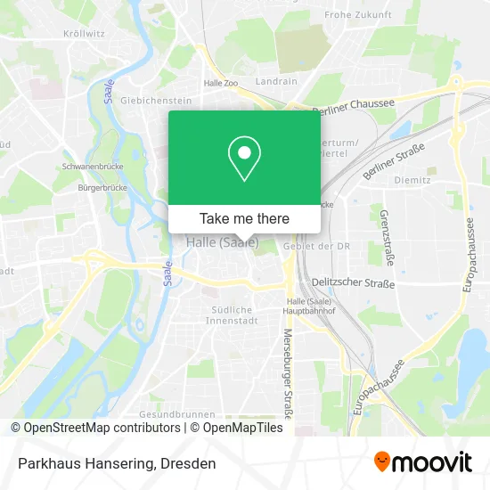 Карта Parkhaus Hansering