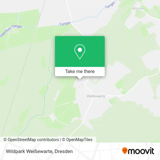 Карта Wildpark Weißewarte