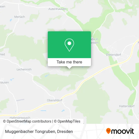 Карта Muggenbacher Tongruben