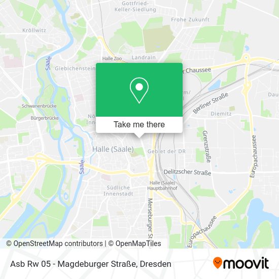 Карта Asb Rw 05 - Magdeburger Straße