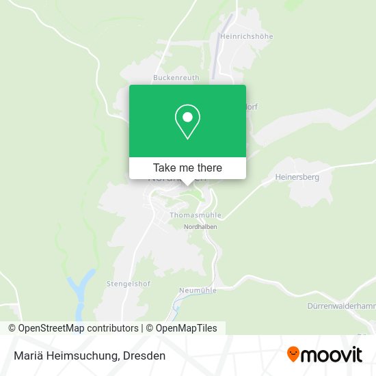 Карта Mariä Heimsuchung