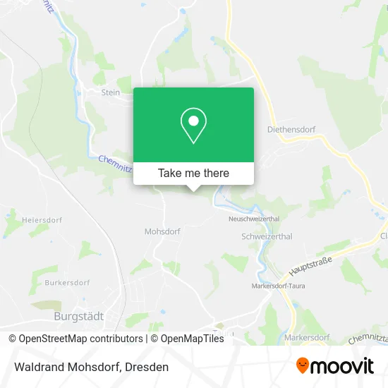 Карта Waldrand Mohsdorf