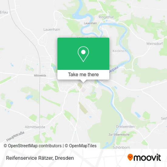 Карта Reifenservice Rätzer