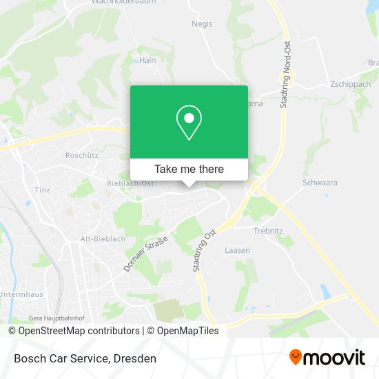 Карта Bosch Car Service