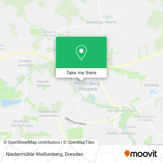 Карта Niedermühle Weißenberg
