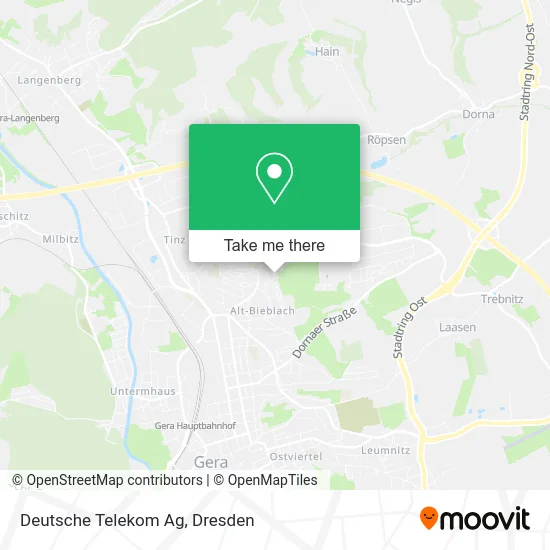 Карта Deutsche Telekom Ag