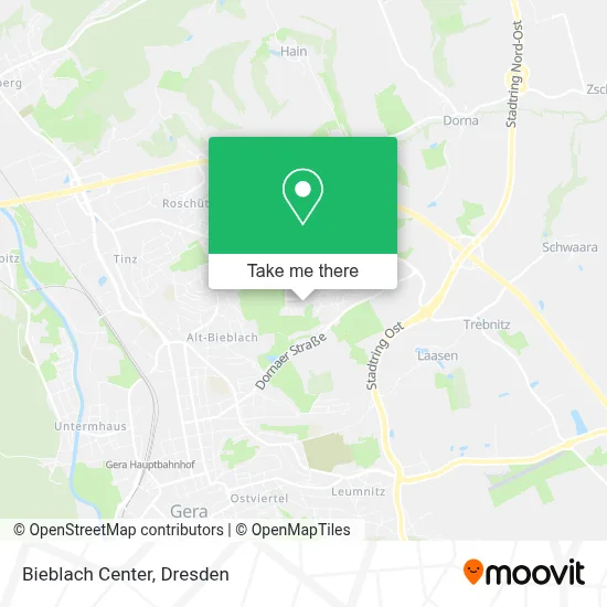 Bieblach Center map