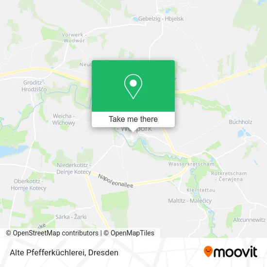 Карта Alte Pfefferküchlerei
