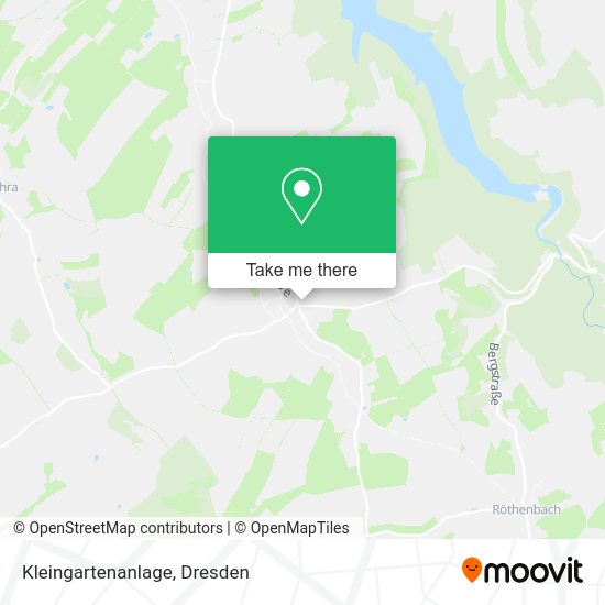Карта Kleingartenanlage
