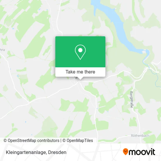 Карта Kleingartenanlage