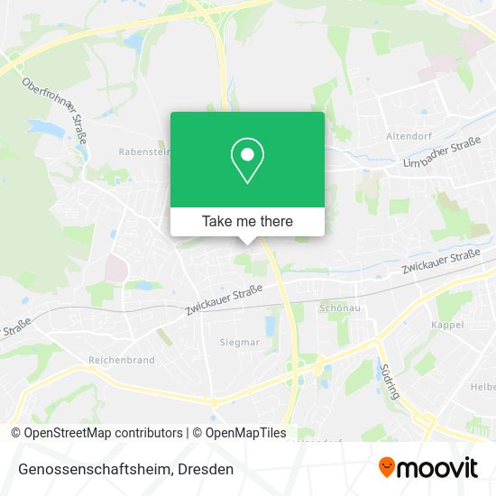 Карта Genossenschaftsheim