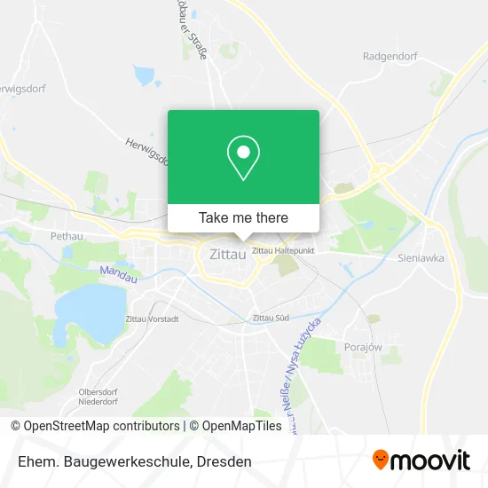 Ehem. Baugewerkeschule map