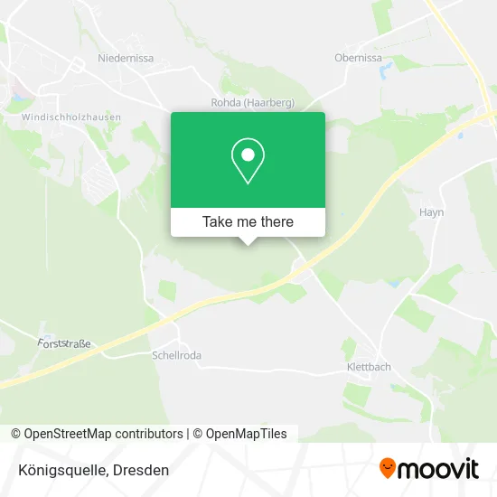 Карта Königsquelle