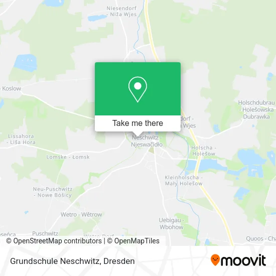 Карта Grundschule Neschwitz
