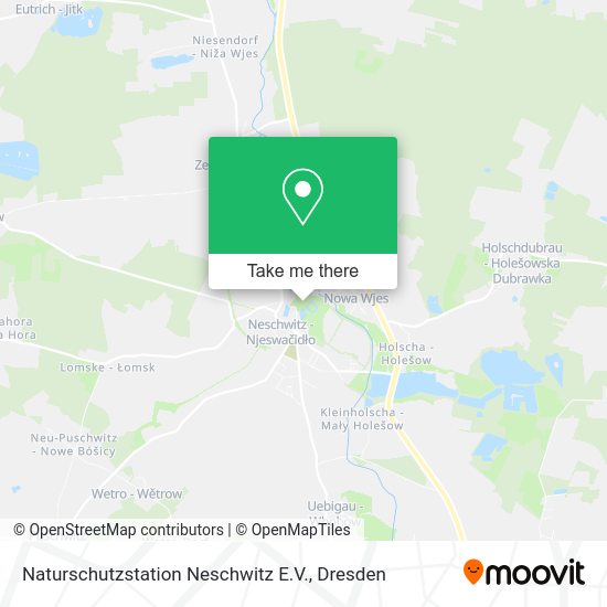 Карта Naturschutzstation Neschwitz E.V.