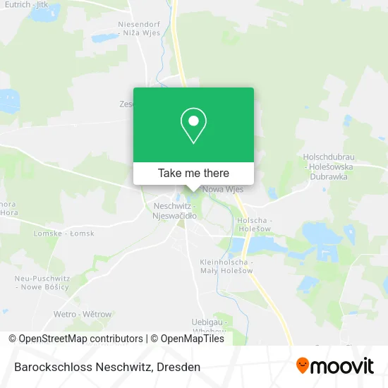 Карта Barockschloss Neschwitz