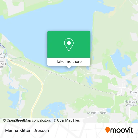 Карта Marina Klitten