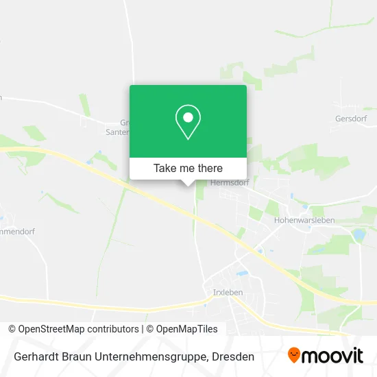 Карта Gerhardt Braun Unternehmensgruppe