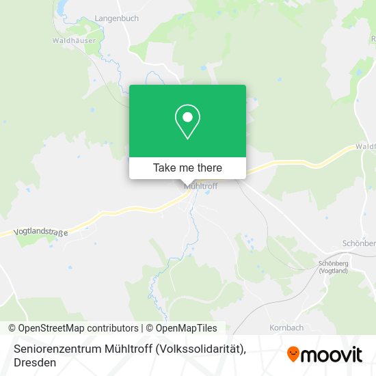Карта Seniorenzentrum Mühltroff (Volkssolidarität)