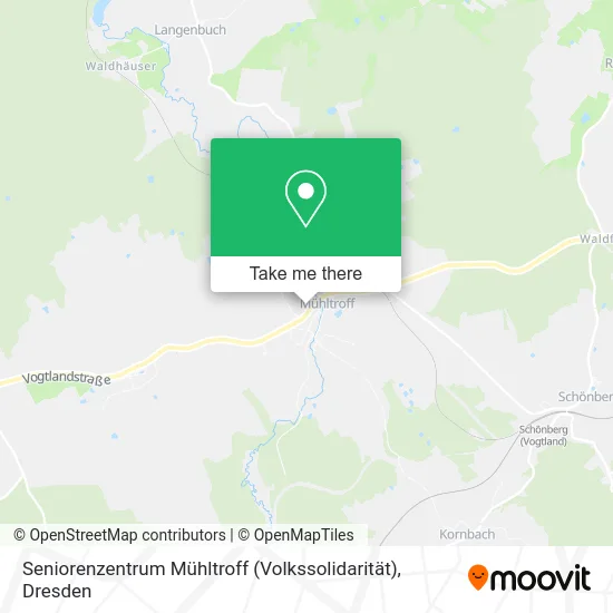 Карта Seniorenzentrum Mühltroff (Volkssolidarität)