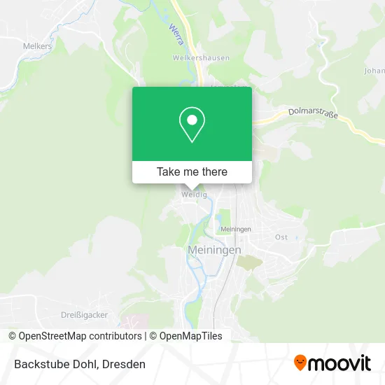 Карта Backstube Dohl