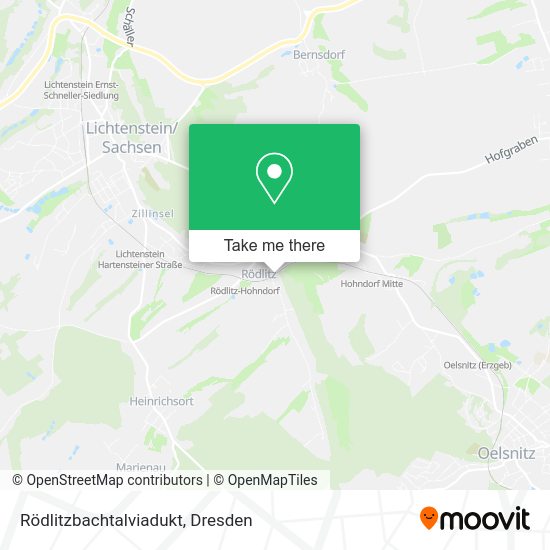 Карта Rödlitzbachtalviadukt