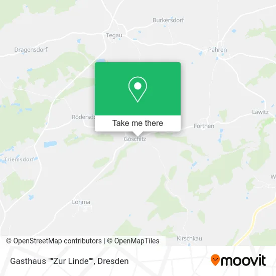Карта Gasthaus ""Zur Linde""