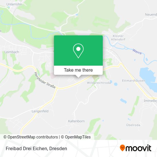 Карта Freibad Drei Eichen