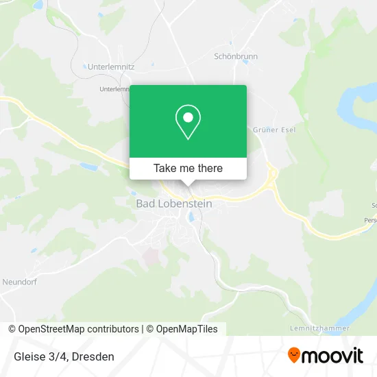 Карта Gleise 3/4