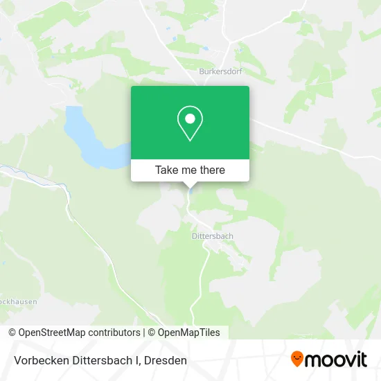 Карта Vorbecken Dittersbach I