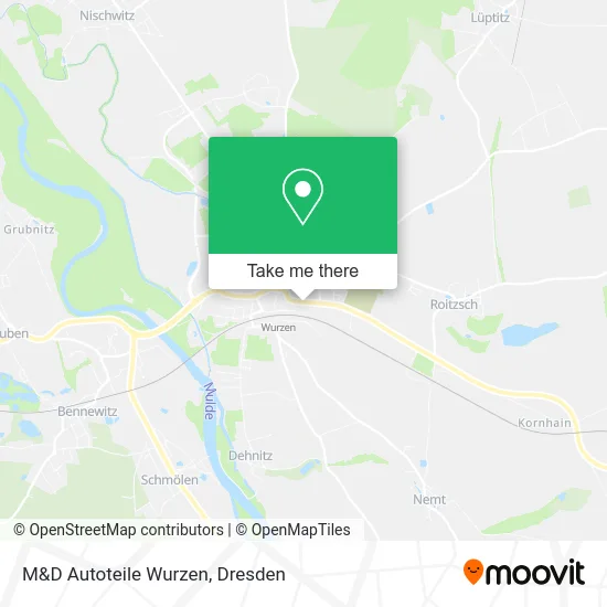 Карта M&D Autoteile Wurzen
