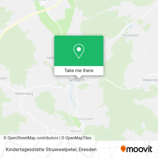 Карта Kindertagesstätte Struwwelpeter