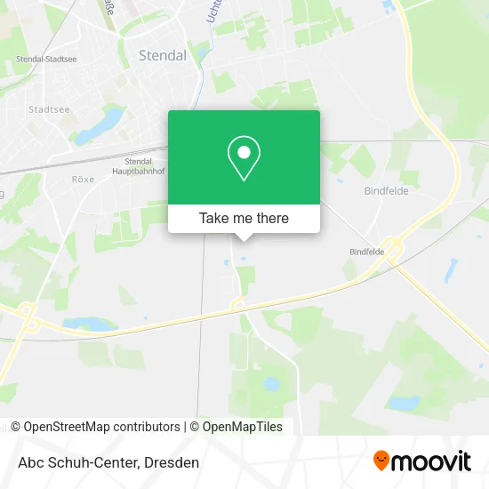 Abc Schuh-Center map