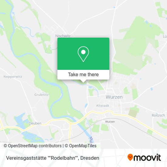 Карта Vereinsgaststätte ""Rodelbahn""