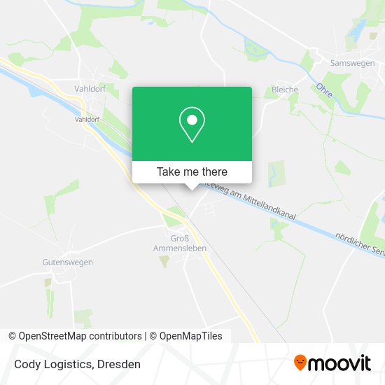 Карта Cody Logistics