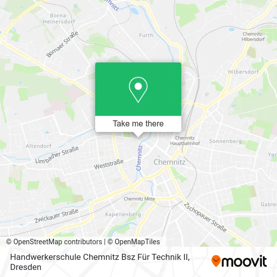 Карта Handwerkerschule Chemnitz Bsz Für Technik II