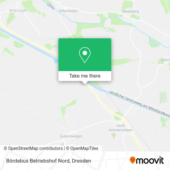 Карта Bördebus Betriebshof Nord
