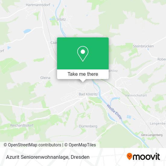 Карта Azurit Seniorenwohnanlage