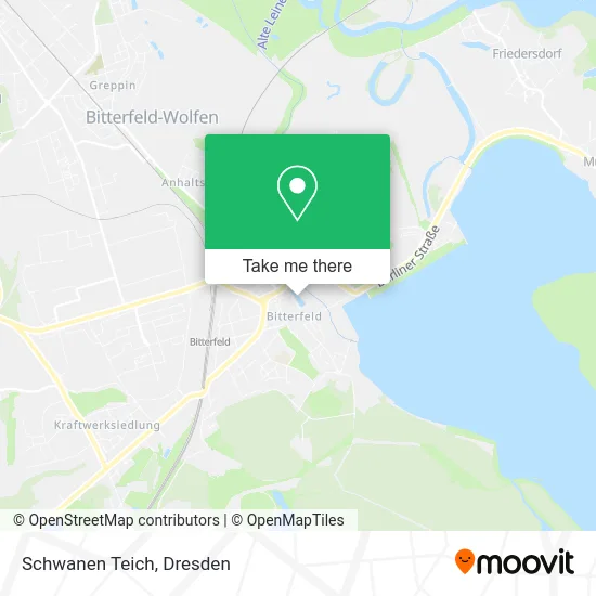 Карта Schwanen Teich