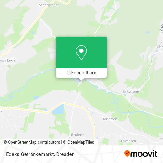 Карта Edeka Getränkemarkt