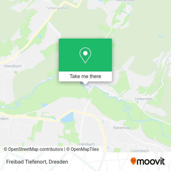 Карта Freibad Tiefenort