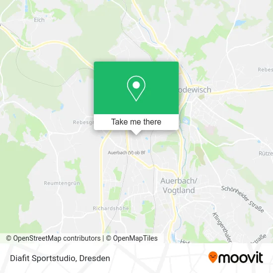 Карта Diafit Sportstudio