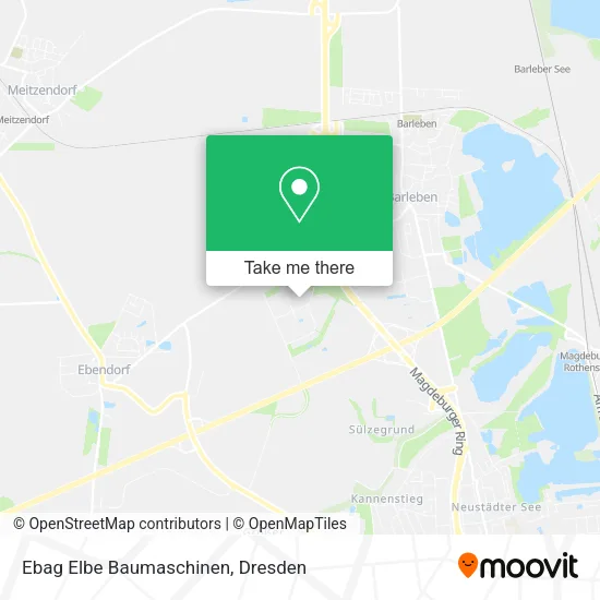 Карта Ebag Elbe Baumaschinen