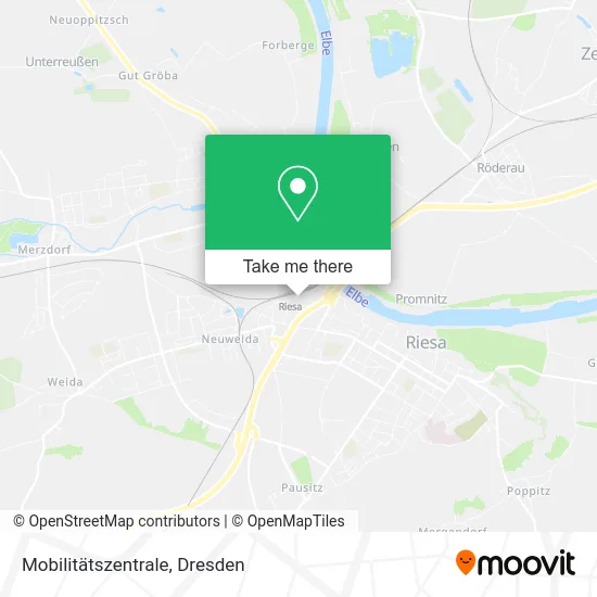 Карта Mobilitätszentrale